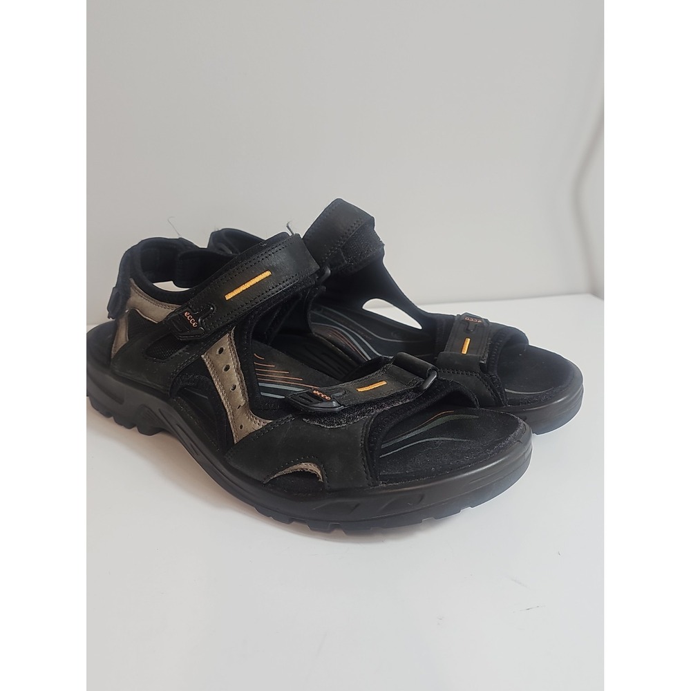 Ecco Men's Offroad Touch-Strap Sandal Black Size EU 45 US-11